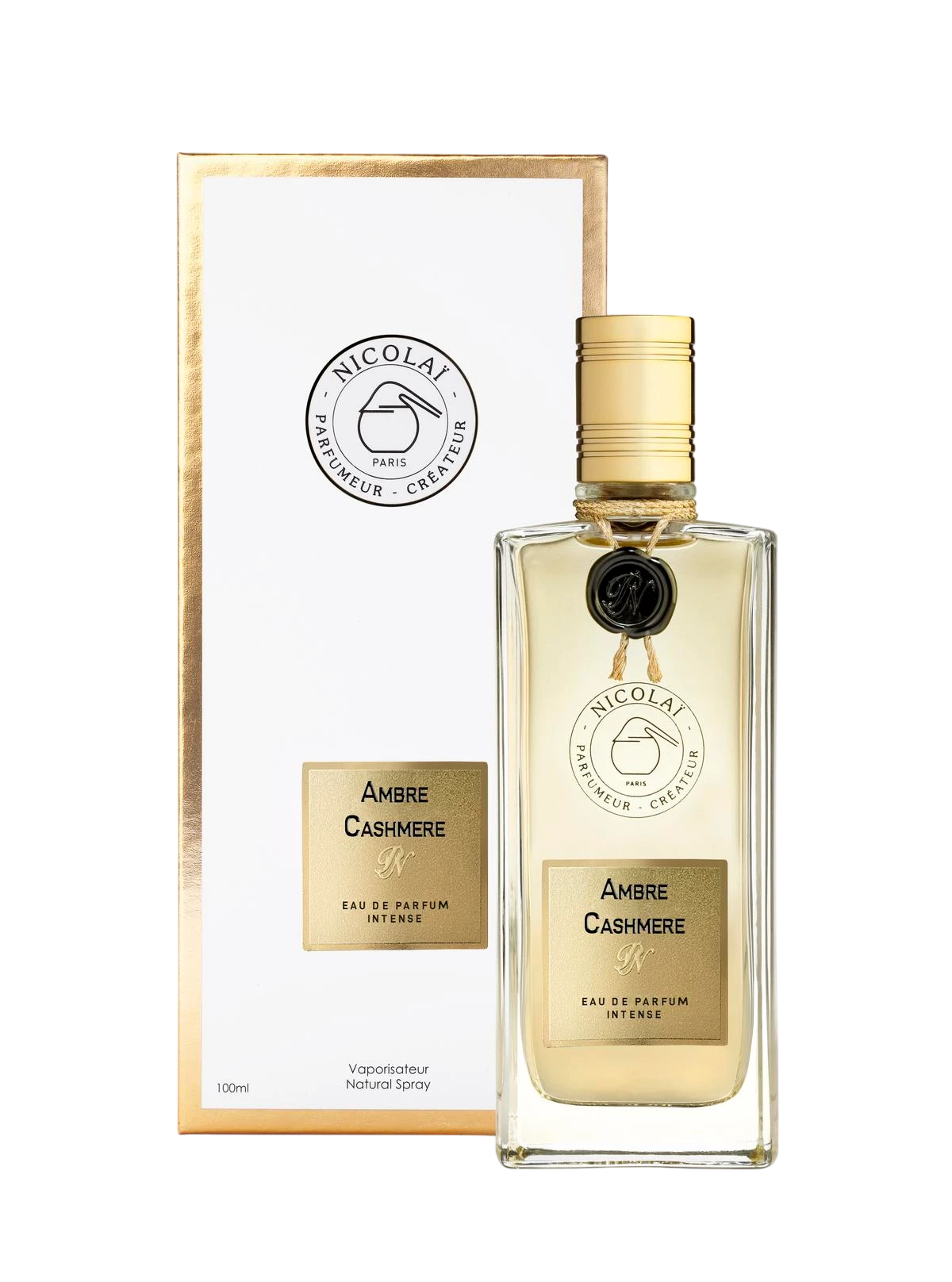 Nicolai - ambre cashmere intense eau de parfum  100 ml