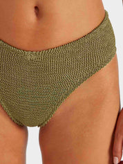 Angel bikini - metallic moss