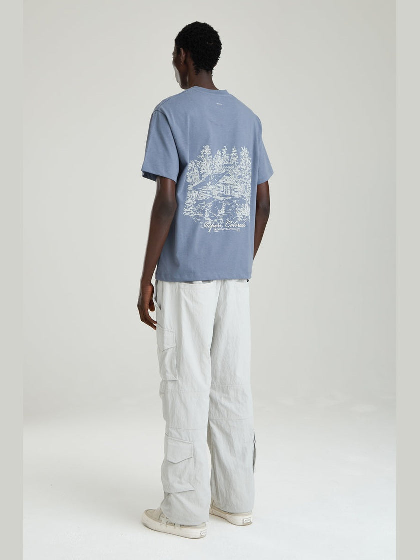 Blue summit t-shirt