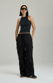 GRAPHITE UTILITY CARGO PANTS