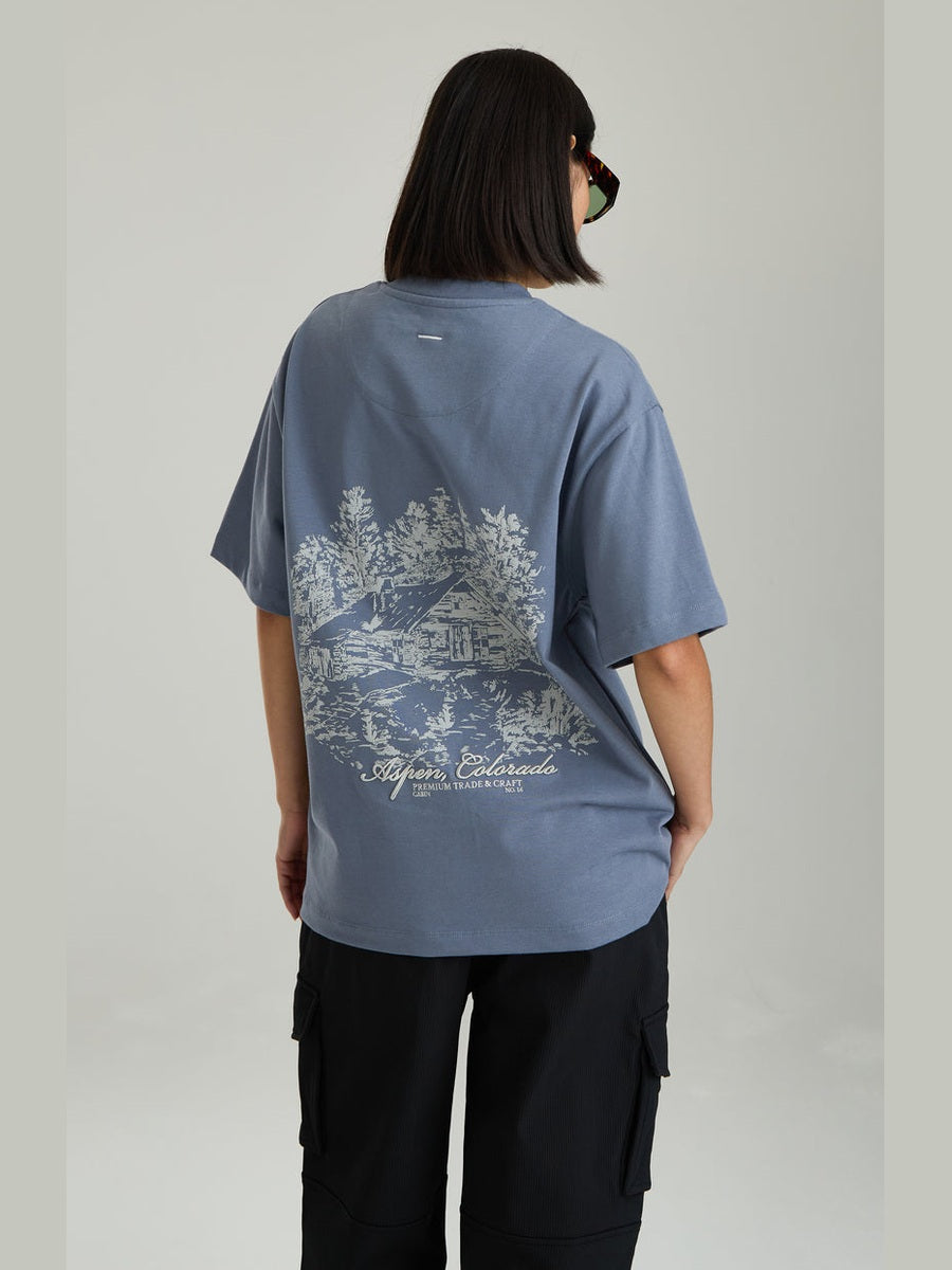 Blue summit t-shirt