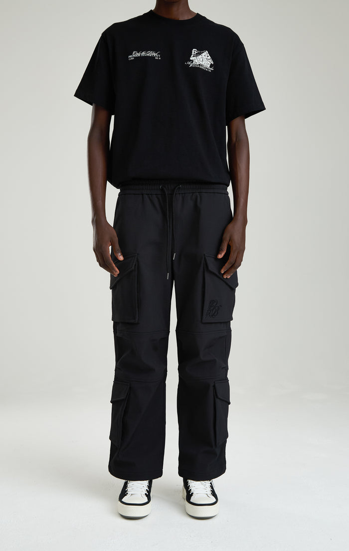 GRAPHITE UTILITY CARGO PANTS
