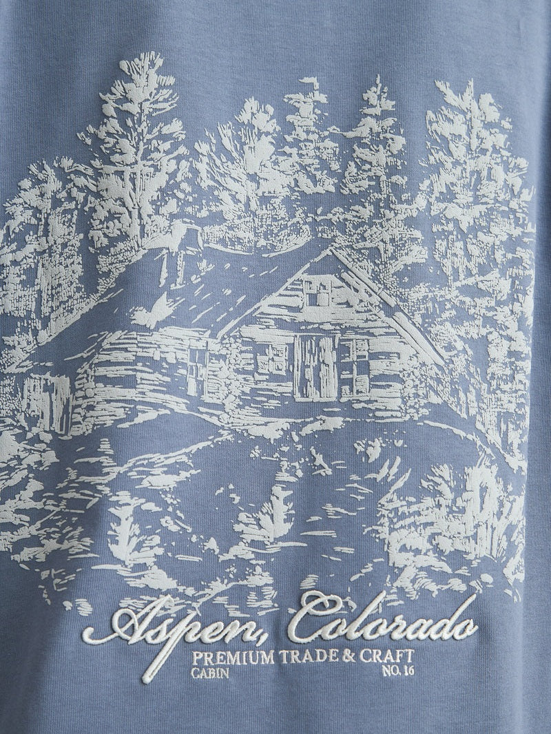 Blue summit t-shirt
