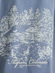 Blue summit t-shirt