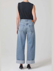 Ayla baggy cuffed crop