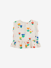 GARDEN PARTY  ALL OVER WOVEN BLOUSE