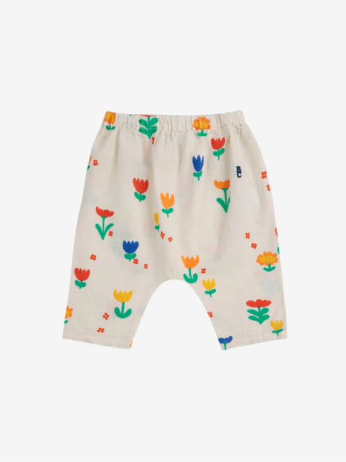 GARDEN PARTY ALL OVER WOVEN HAREM PANTS