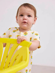 SUNFLOWER ALL OVER PLAYSUIT