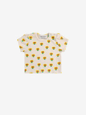 SUNFLOWER ALL OVER BALLOON SLEEVE T-SHIRT