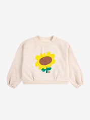 SUNFLOWER CROPPED SWEATSHIRT