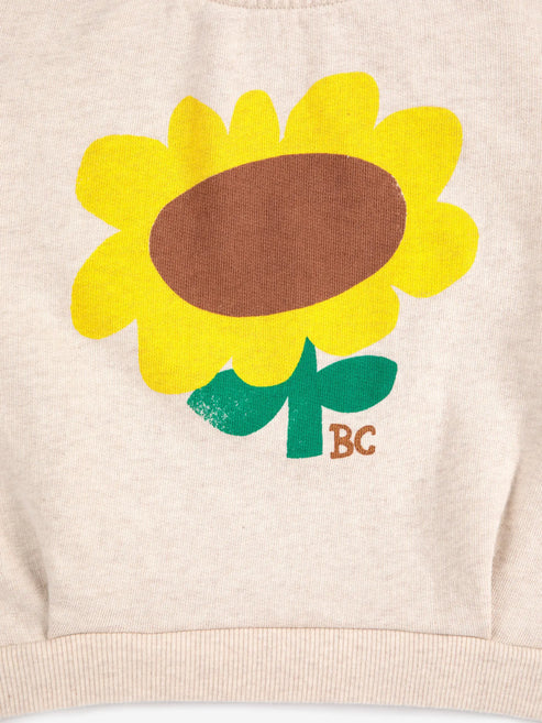 SUNFLOWER CROPPED SWEATSHIRT