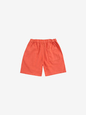 SMILING WOVEN BERMUDA SHORTS