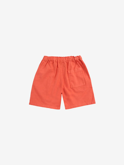 SMILING WOVEN BERMUDA SHORTS