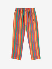 MULTICOLOR STRIPES WOVEN PANTS