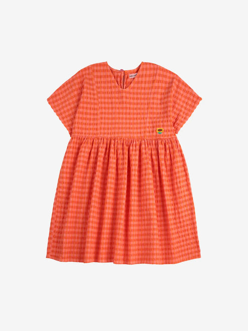 VICHY WOVEN DRESS