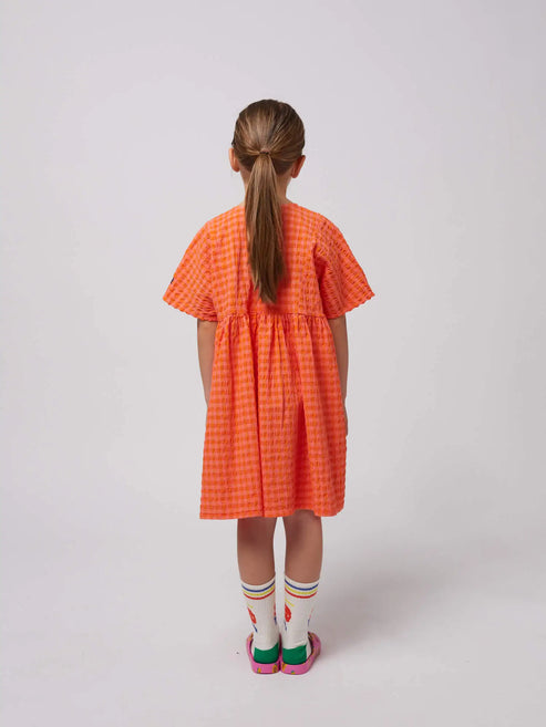 VICHY WOVEN DRESS