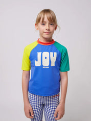 JOY COLOR BLOCK SWIM T-SHIRT