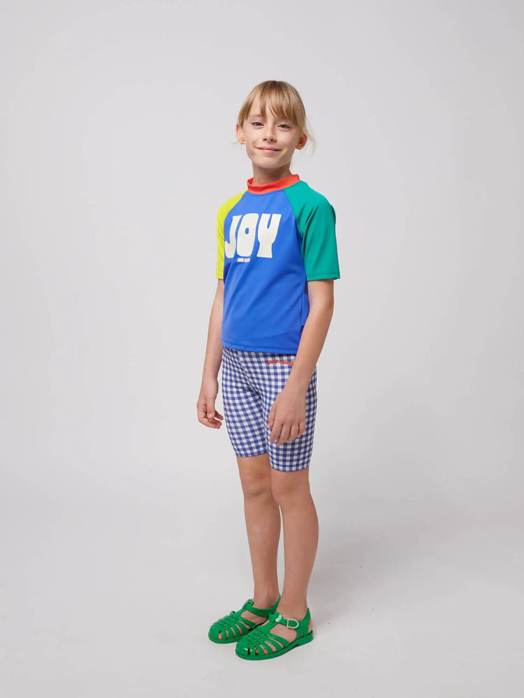 JOY COLOR BLOCK SWIM T-SHIRT
