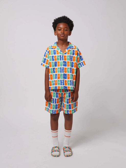 MULTICOLOR BOBO CHOSES WOVEN SHORTS