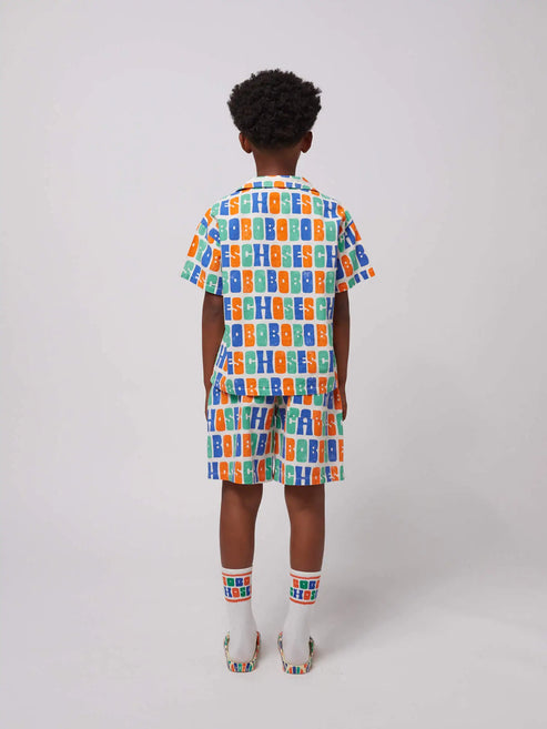 MULTICOLOR BOBO CHOSES WOVEN SHORTS