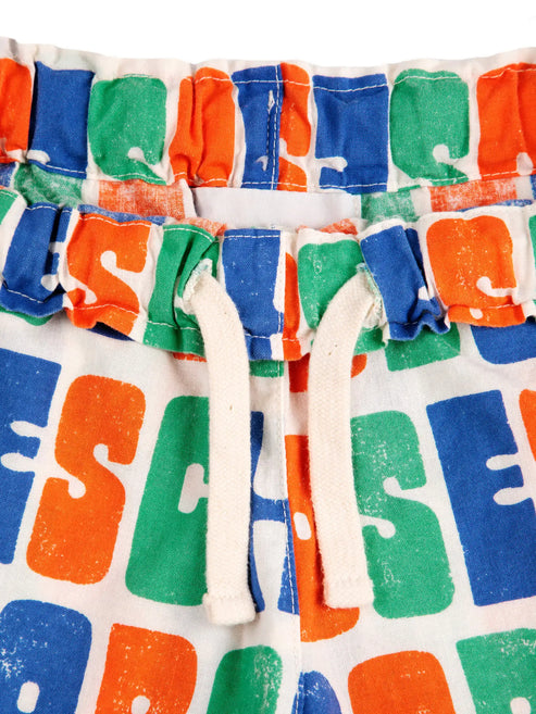 MULTICOLOR BOBO CHOSES WOVEN SHORTS