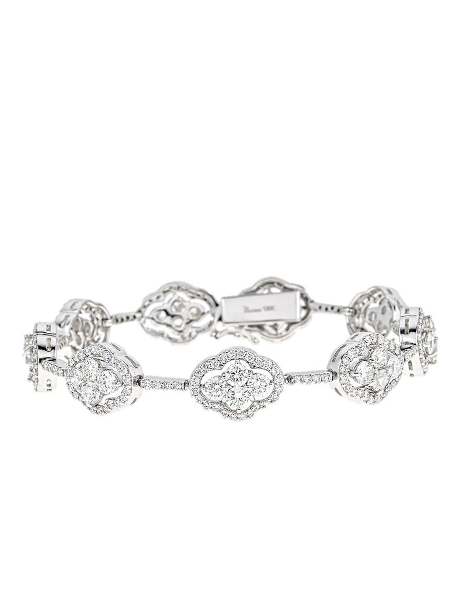 Rd dia 6.50/w18k bracelet