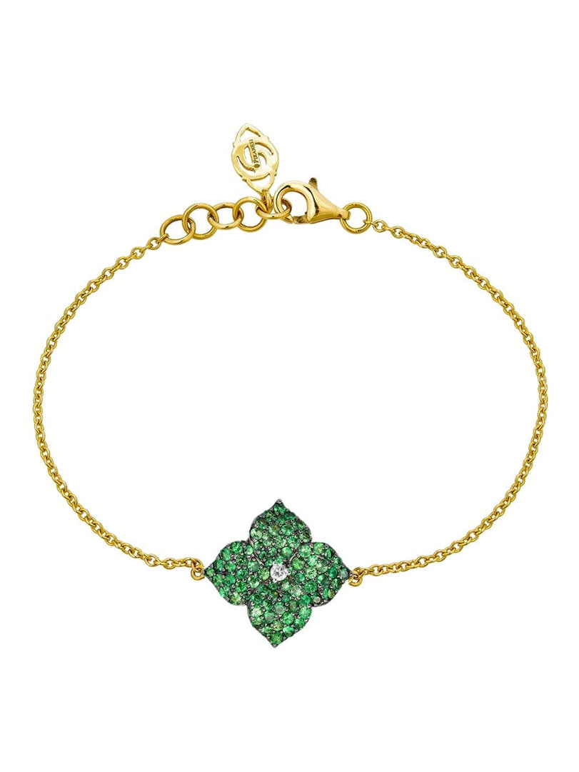 Fiore rd tsa 0.88/rd dia 0.03/y-w-bg18k piranesi sm flower brac