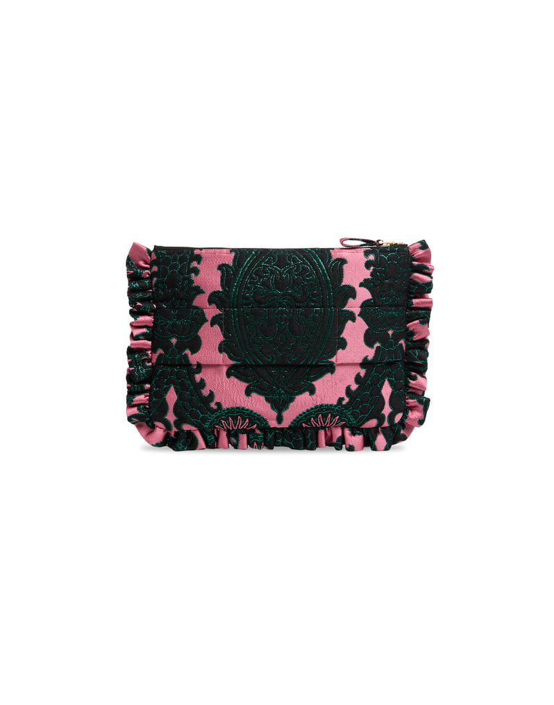 Hand Pochette Oltrarno Pink in Jacquard