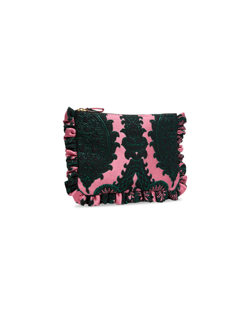 Hand Pochette Oltrarno Pink in Jacquard