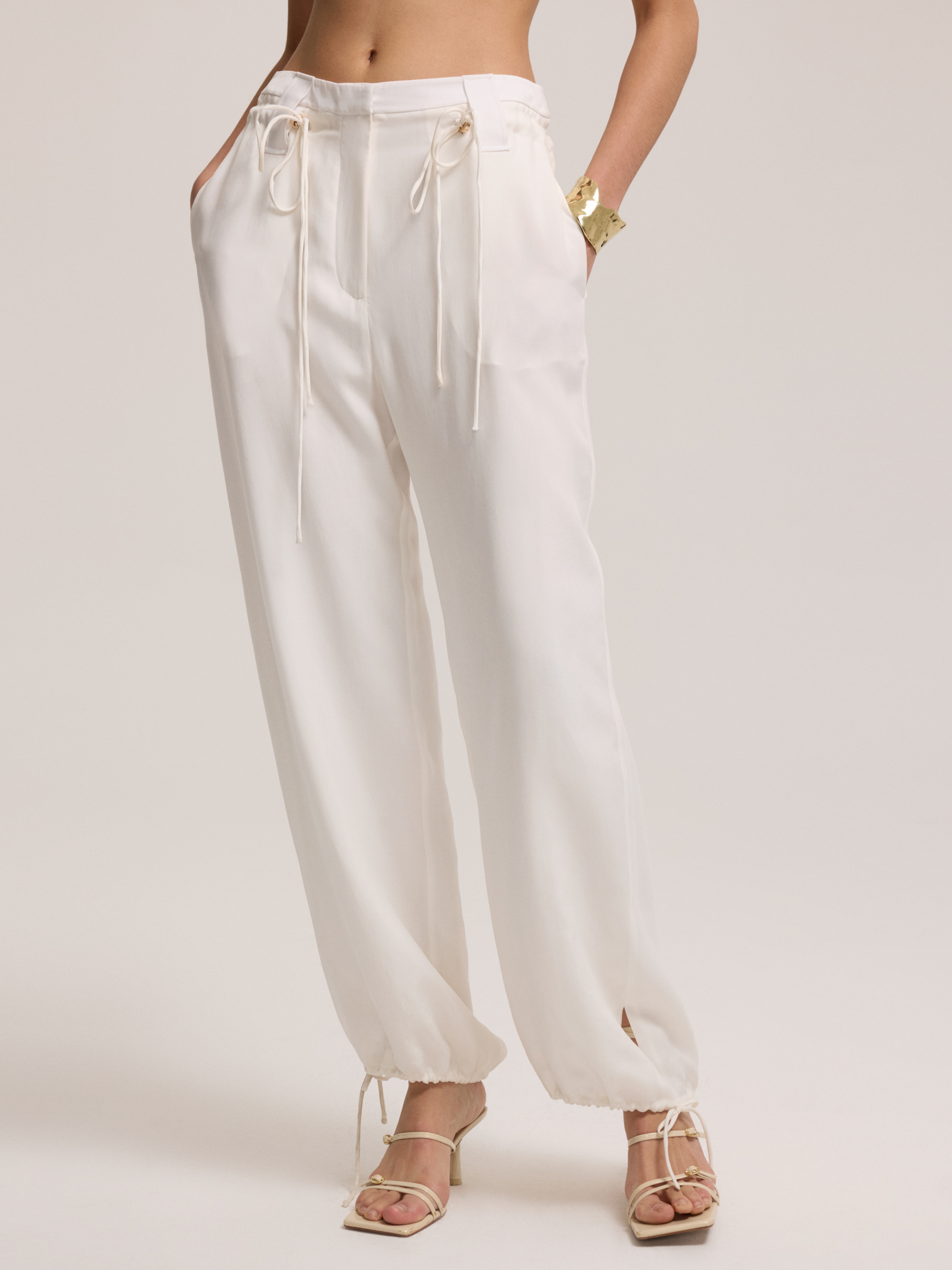 DRAWSTRING TROUSERS