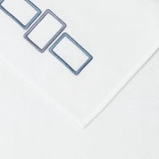 BOLD BICOLOR EMBROIDERY - TERRY TOWELS SET (2 PIECES) - TERRY TOWELS SET