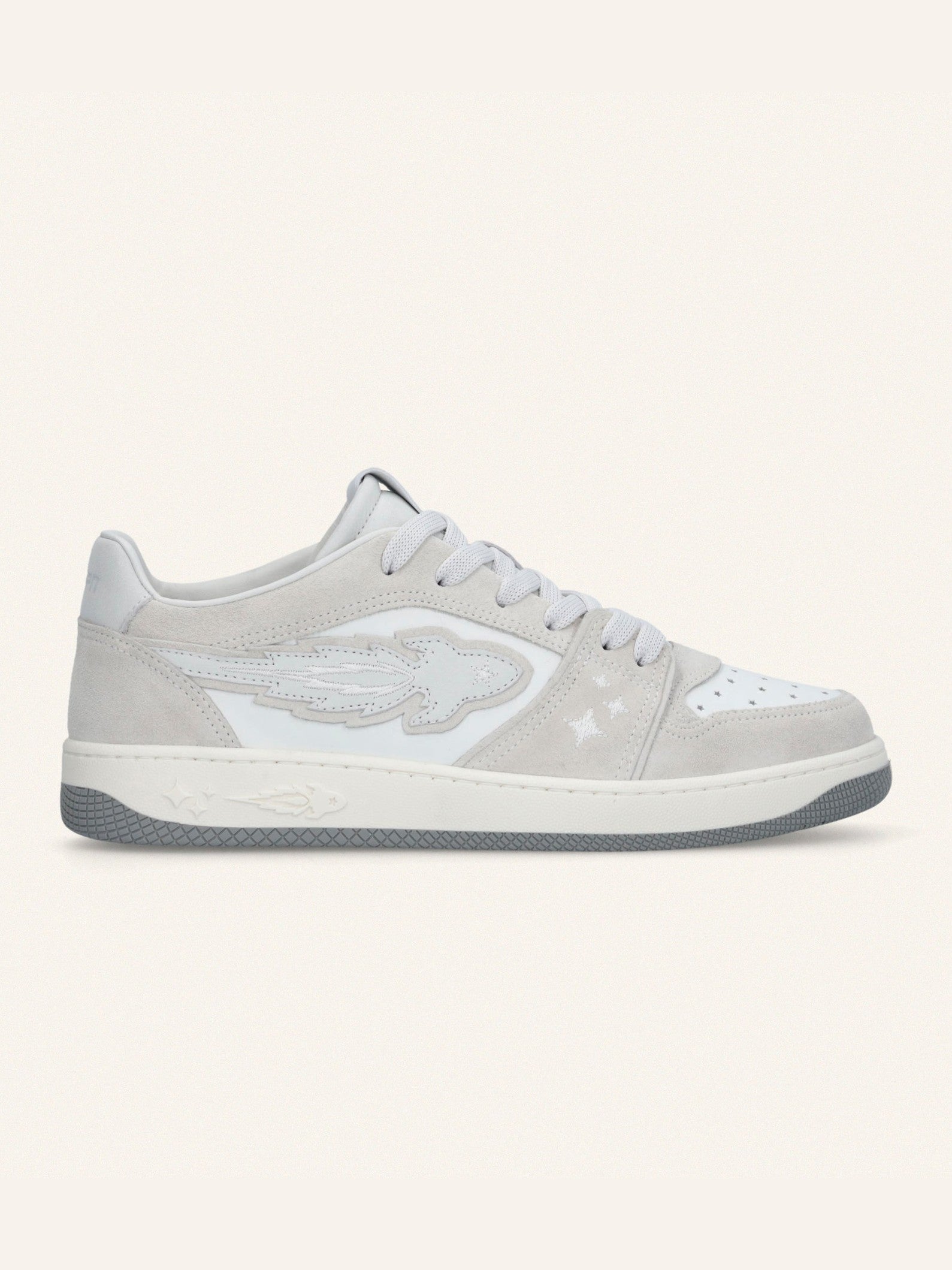 Egg rocket m low sneaker velour nubuck calf l