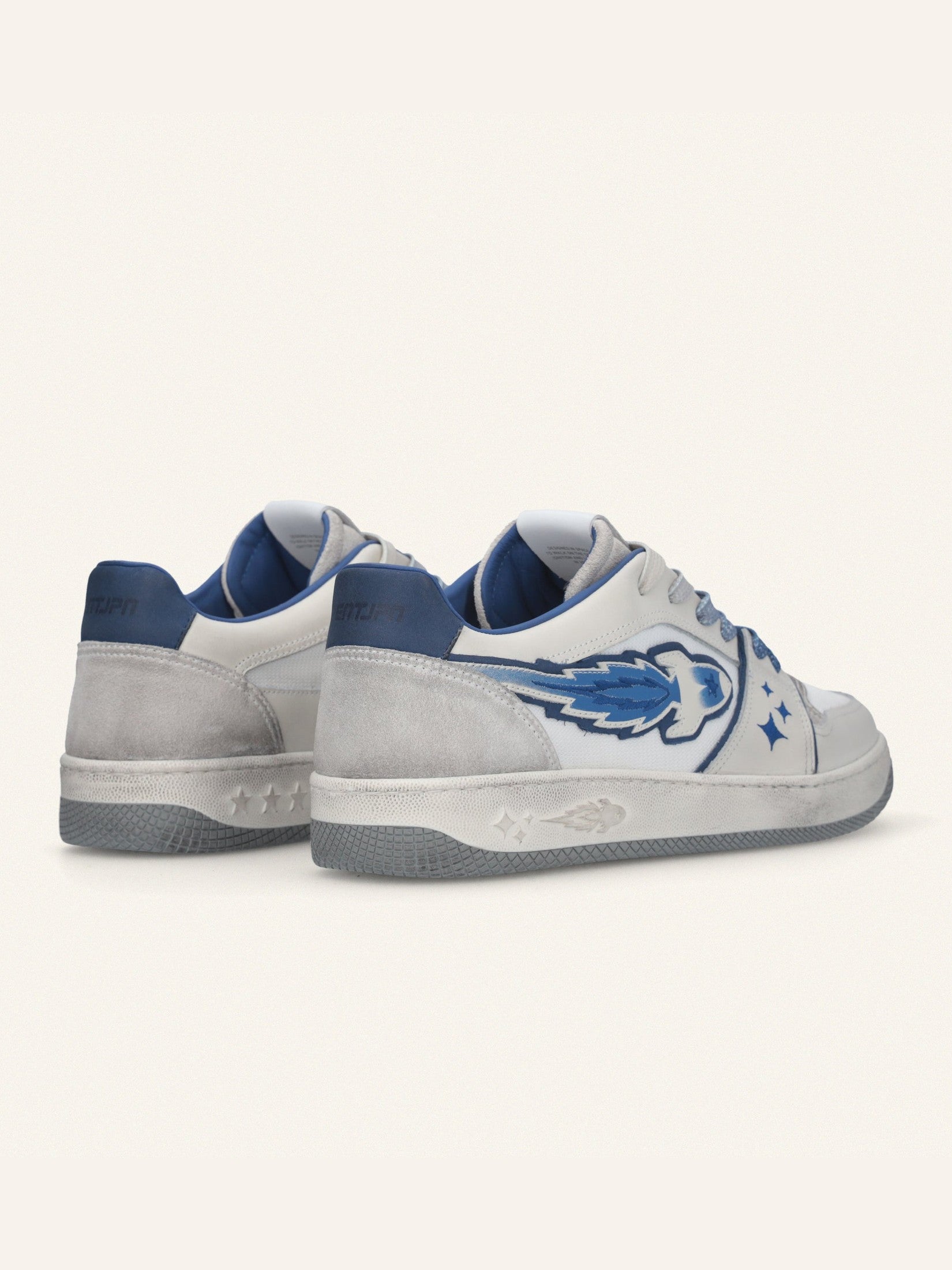 Egg rocket m low sneaker calf leather fabric