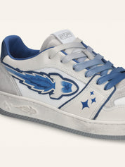 Egg rocket m low sneaker calf leather fabric