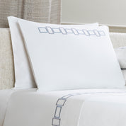 BOLD BICOLOR EMBROIDERY - DUVET SET 2/20X28 106X126 - DUVET SET 2/20X