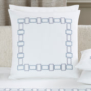 BOLD BICOLOR EMBROIDERY - BEDSET 2 PILLOW CASES 20X28 - BEDSET 2 PILLOW