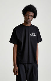 Black yacht club t-shirt