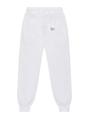 Kings road graffiti joggers - white