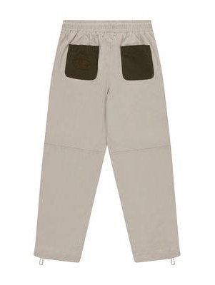 Future boy oversized nylon joggers - khaki/sand