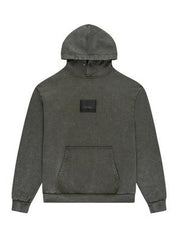 Spray paint eagle hoodie - khaki
