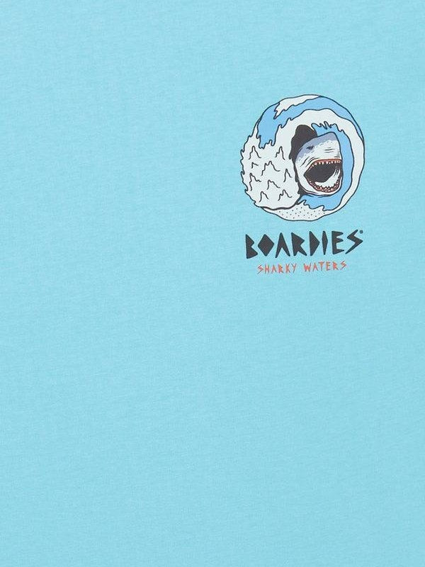 Sharky waters crew neck t shirt