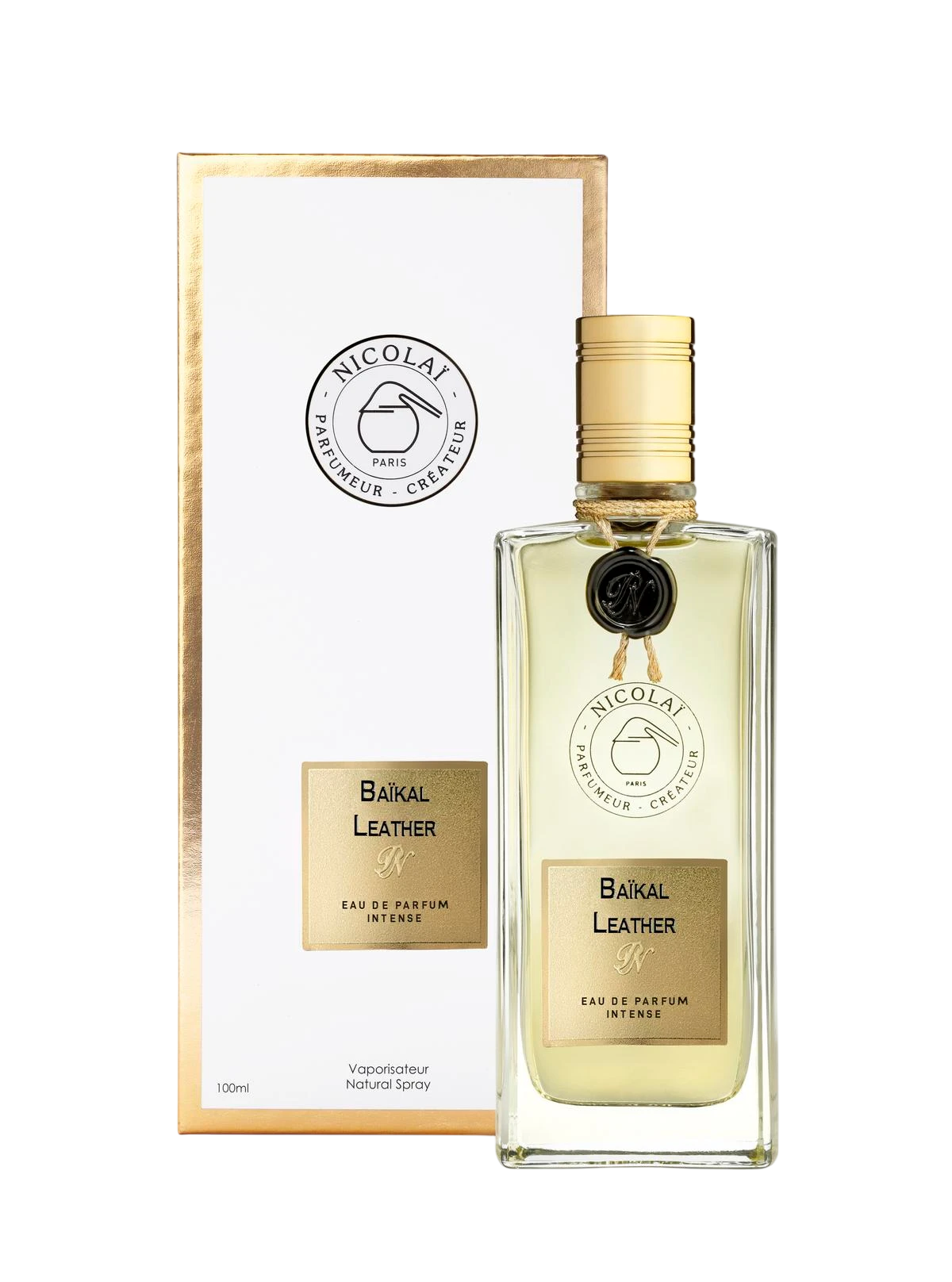 Nicolai- baikal leather intense eau de parfum  100 ml