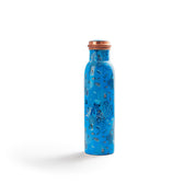 Red sea bottle and cups set 99.99% copper aqua