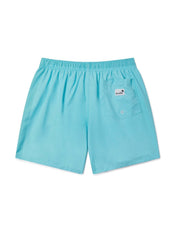 Boardies bacalar blue mid length swim shorts