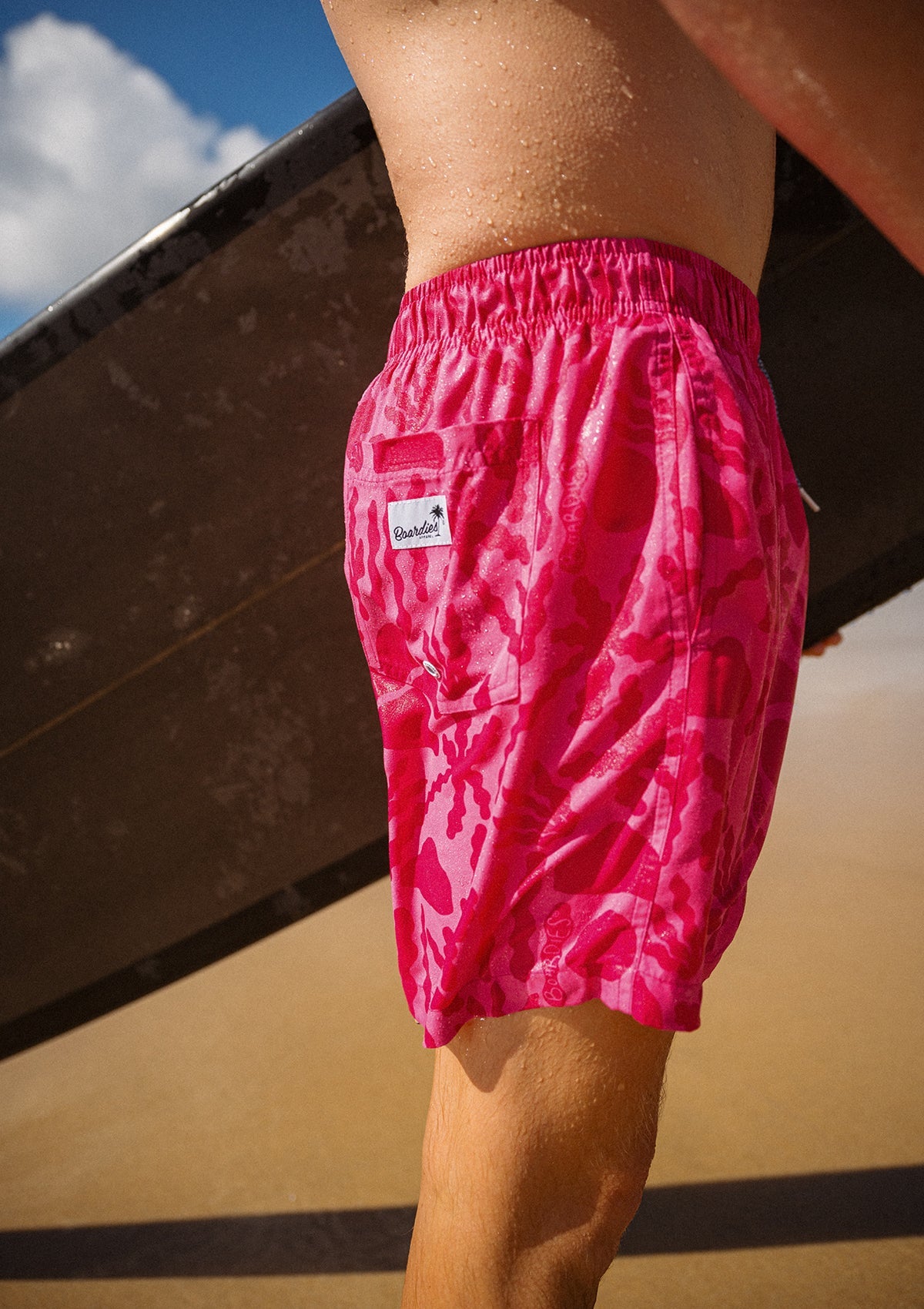 BOARDIES LAS COLORADAS MID LENGTH SWIM SHORTS