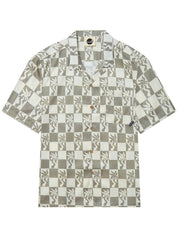 Boardies clara palm camp collar shirt