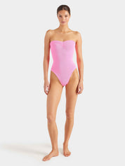 Brooke swim - a crinkle bubblegum