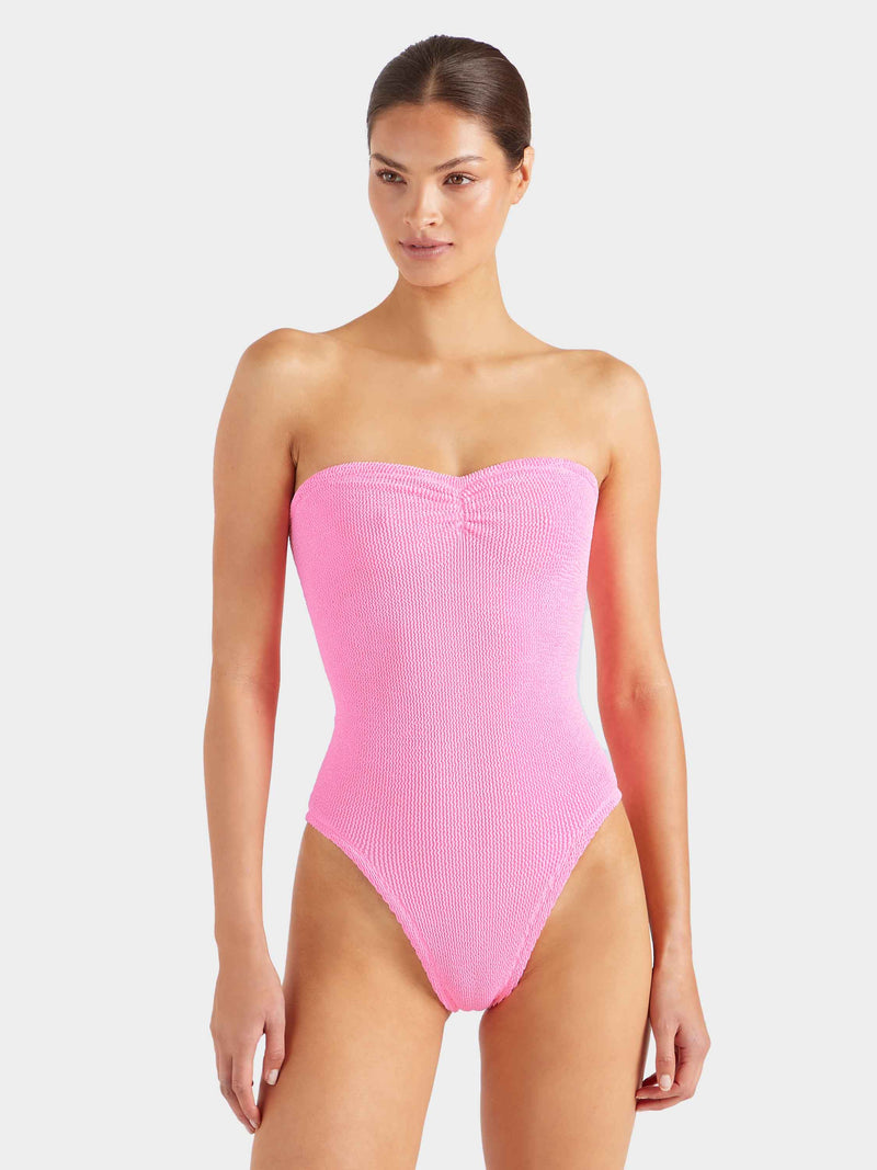 Brooke swim - a crinkle bubblegum
