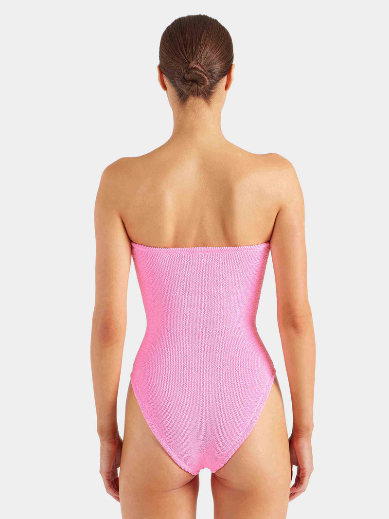Brooke swim - a crinkle bubblegum