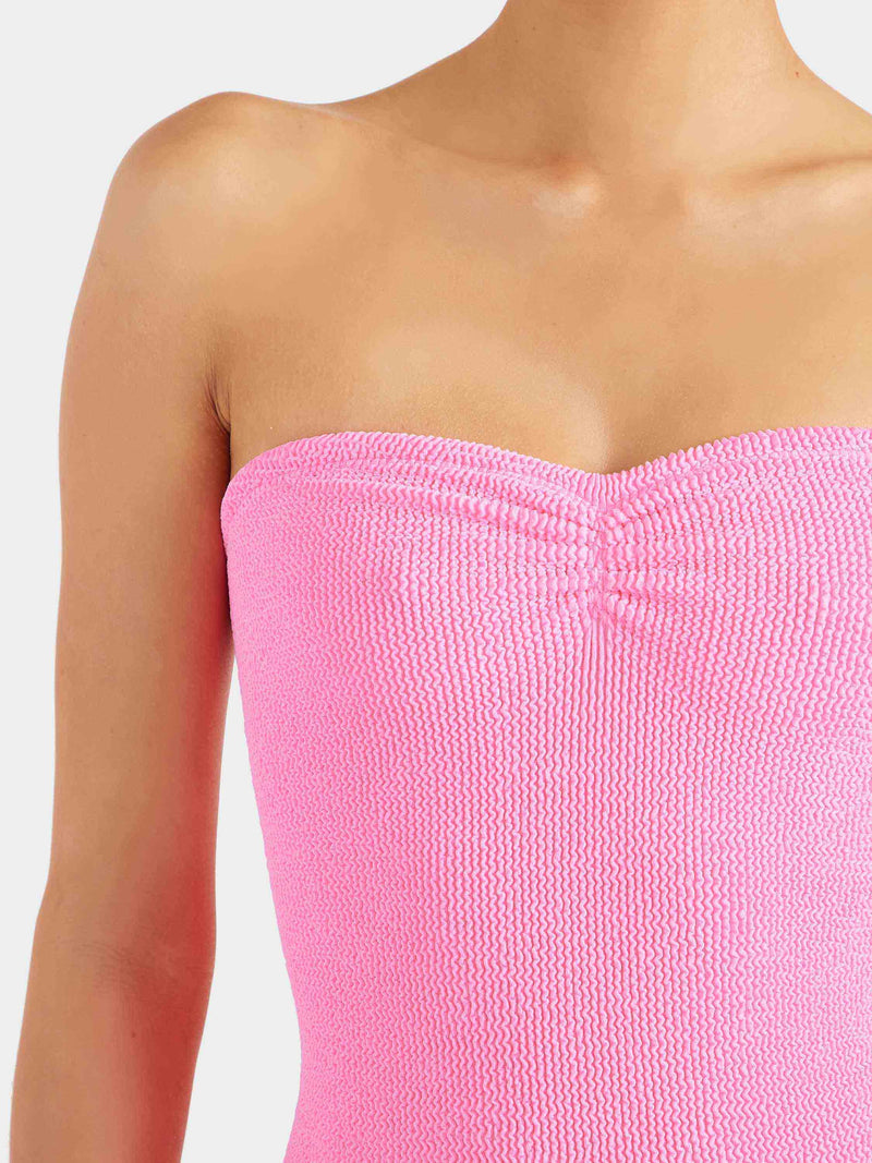 Brooke swim - a crinkle bubblegum